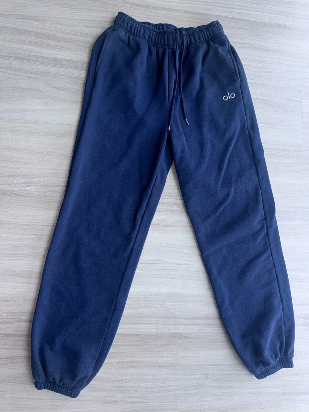 ALO Yoga Navy Jogger Sweatpants